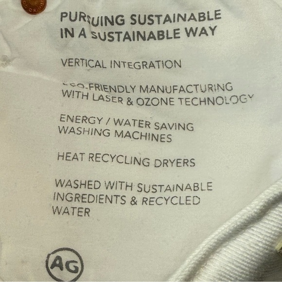 AG Adriano Goldschmied Farrah Boot Crop High Rise Jeans Size 26 - Picture 9 of 13